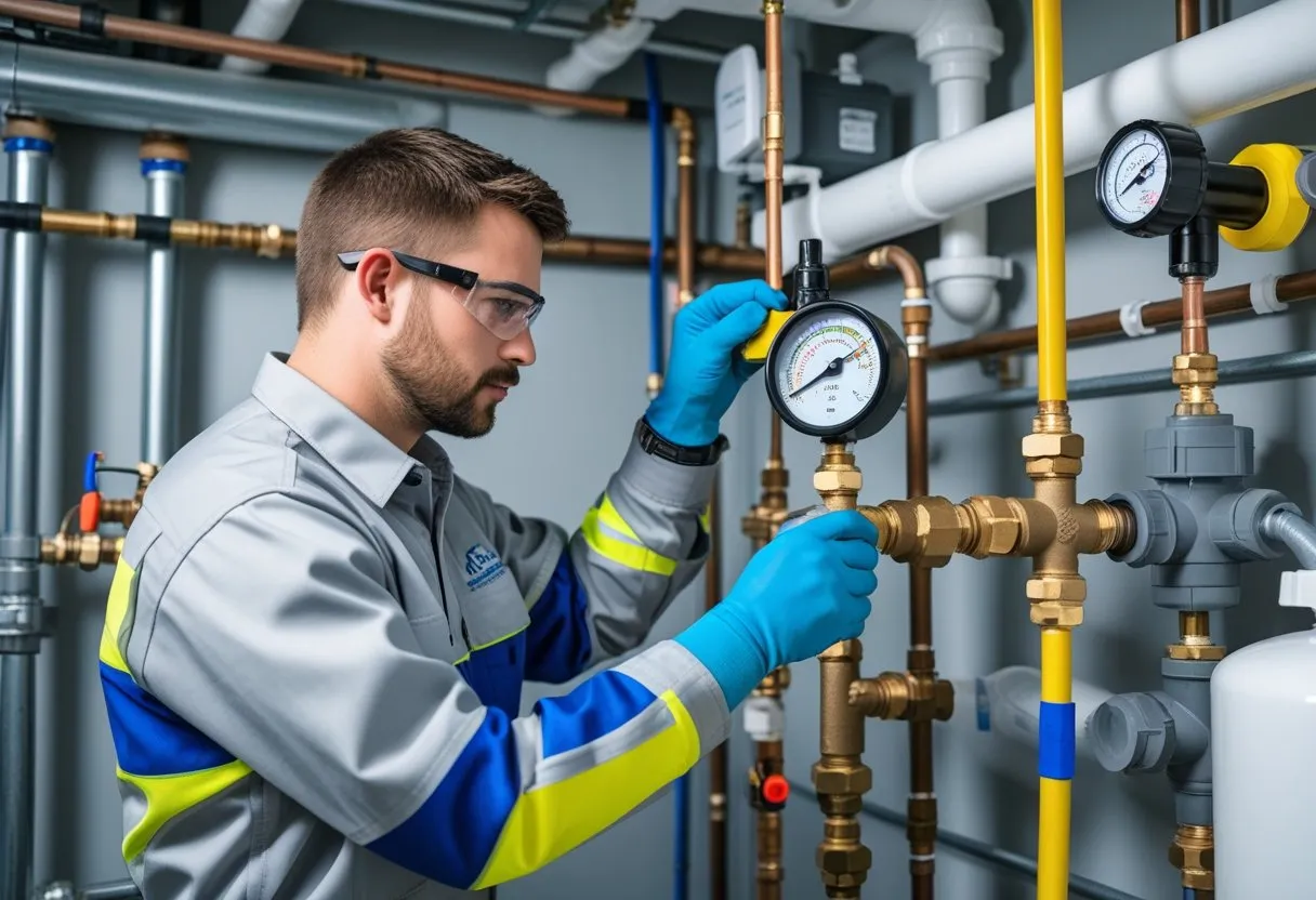 Lee Backflow service technician